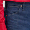 Wrangler Mens Slim Fit Cowboy Cut Jeans Rigid Indigo - 0936DEN