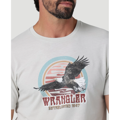 Wrangler mens eagle t-shirt 