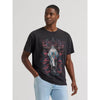 Wrangler Mens Southwest Skull Graphic T-Shirt Black Beauty - 112383988