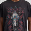 Wrangler Mens Southwest Skull Graphic T-Shirt Black Beauty - 112383988