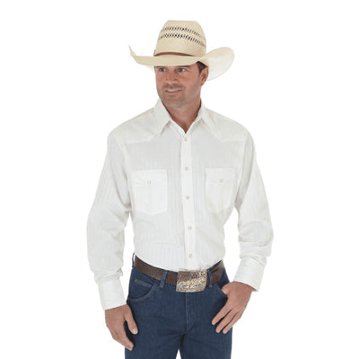 Wrangler Mens Sport Western Snap Shirt 