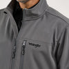 Wrangler Mens Trail Jacket Dark Shadow Gray - 112368268