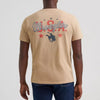 Wrangler Mens USA Rope Back Graphic T-Shirt