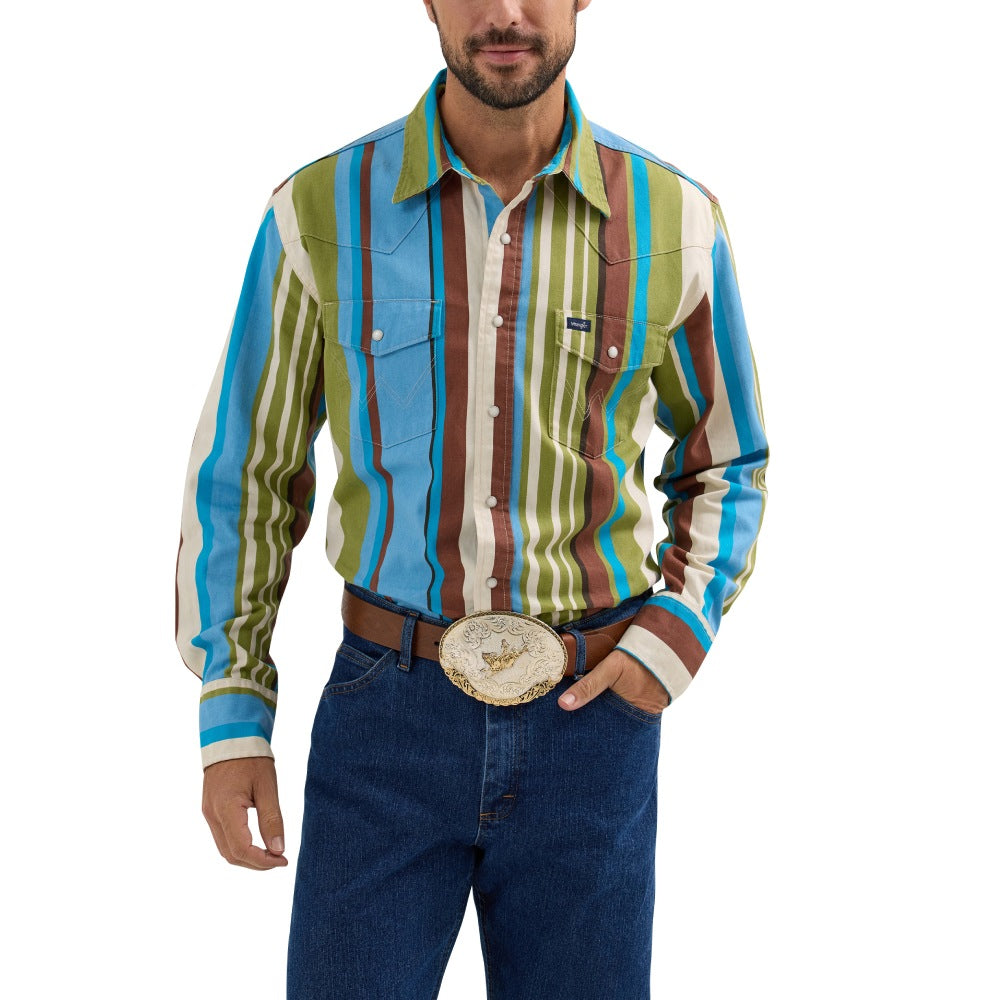 Wrangler Mens Vintage Inspired Shirt