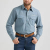 Wrangler Mens Vintage-Inspired Western Workshirt