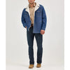 Wrangler Mens Western Denim Jacket Medium Wash - 112367618