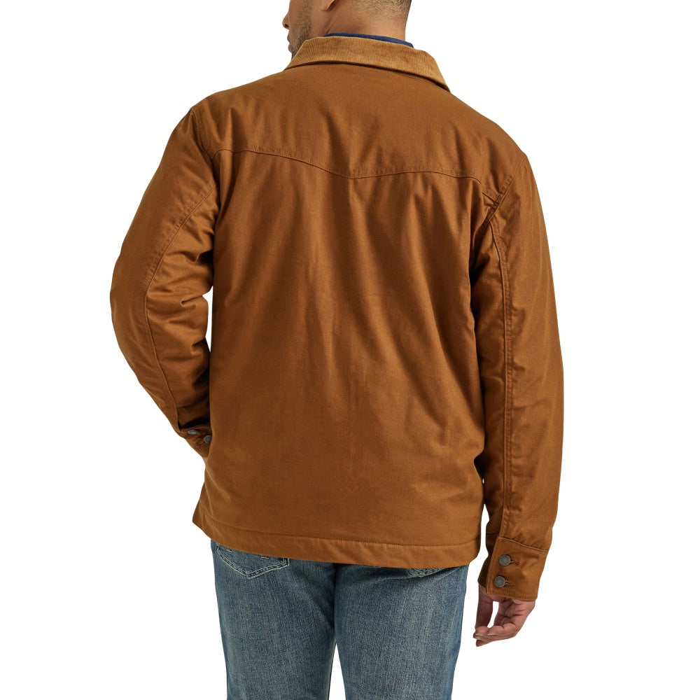 Wrangler Mens Western Lined Barn Coat 