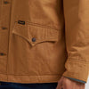Wrangler Mens Western Lined Canvas Barn Coat Brown Sugar - 112381924