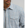 Wrangler Mens Western Plaid Shirt