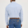 Wrangler Mens Western Snap Plaid Shirt