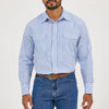 Wrangler Mens Western Snap Stripe Shirt