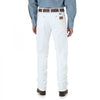 Wrangler Mens White Cowboy Cut Jeans - 0936WHI