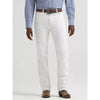 Wrangler Mens White Cowboy Cut Jeans White - 0936WHI