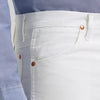 Wrangler Mens White Cowboy Cut Jeans White - 0936WHI