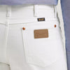 Wrangler Mens White Cowboy Cut Jeans White - 0936WHI