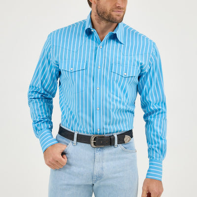 Wrangler Mens Wrinkle Resist Shirt