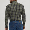 Wrangler Mens Wrinkle Resist Western Shirt