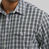 Wrangler Mens Wrinkle Resist Western Shirt