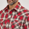 Wrangler Mens Retro Sawtooth Western Snap Shirt - 112369521