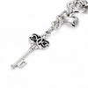 Wrangler Multi Chain Bag Charm Silver - WGC-1014SILVER