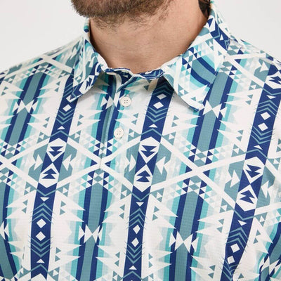 Wrangler Performance Polo Shirt Blue