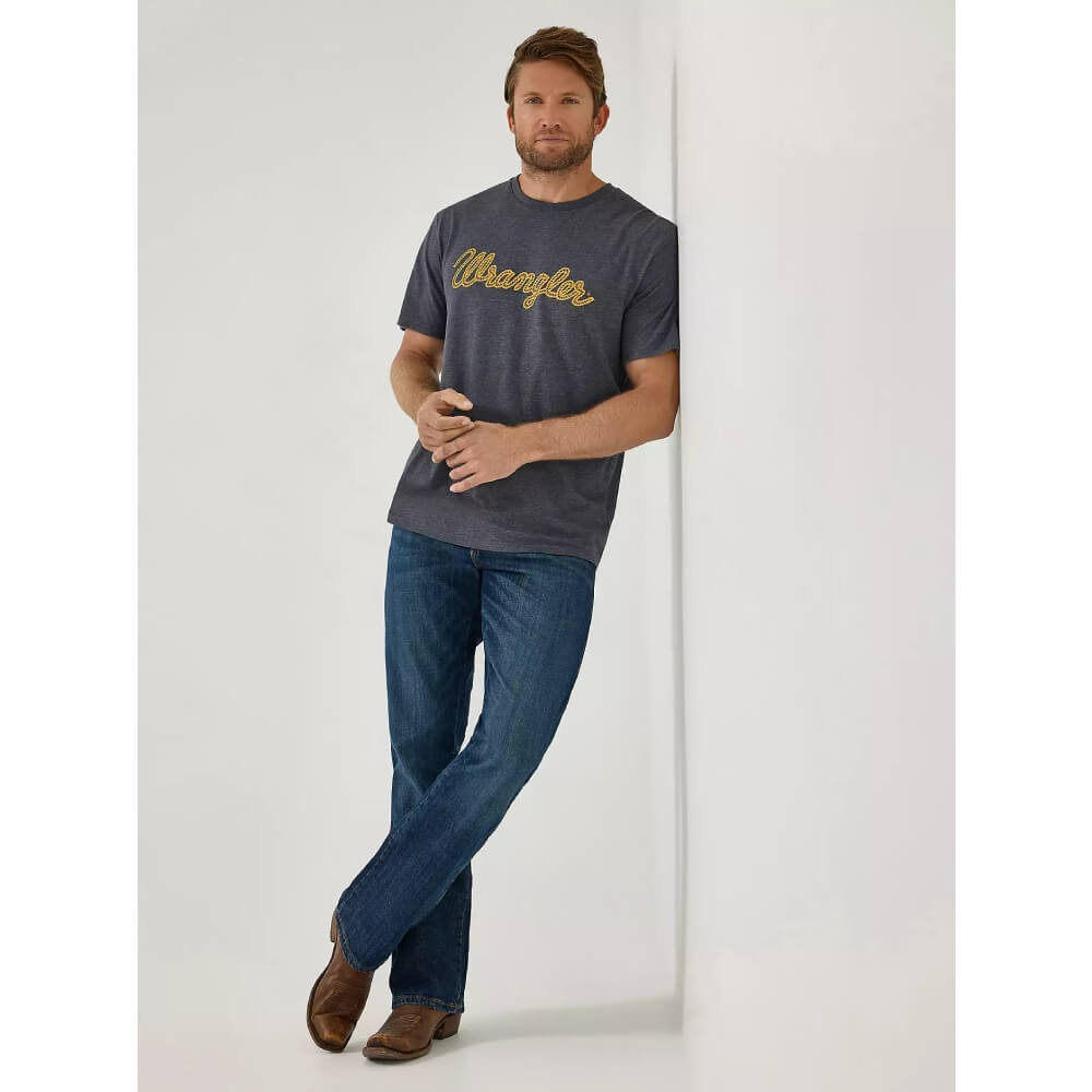 Wrangler Mens Retro Relaxed Fit Bootcut Jeans JH Wash - WRT20JH