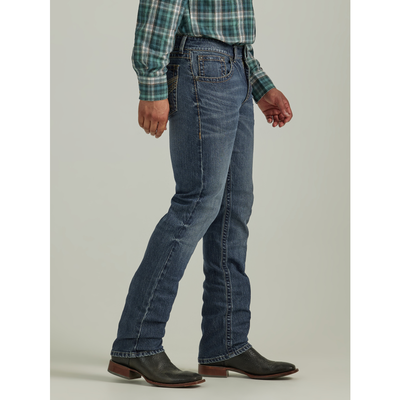 Wrangler Mens Rock 47 Slim Straight Jeans