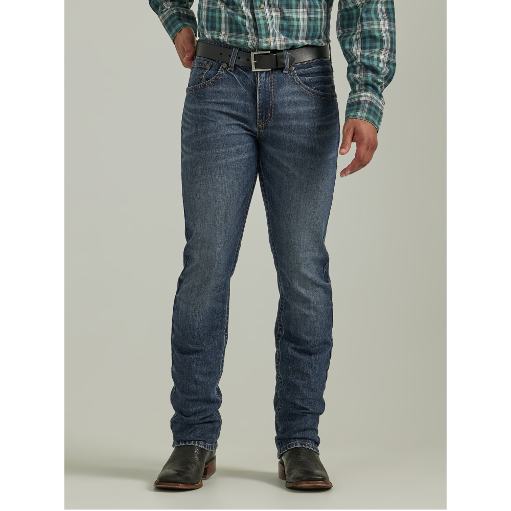 Wrangler Mens Rock 47 Slim Straight Jeans