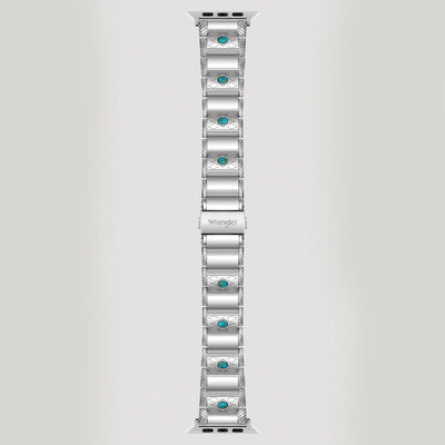 Wrangler Turquoise Metal Universal Watchband