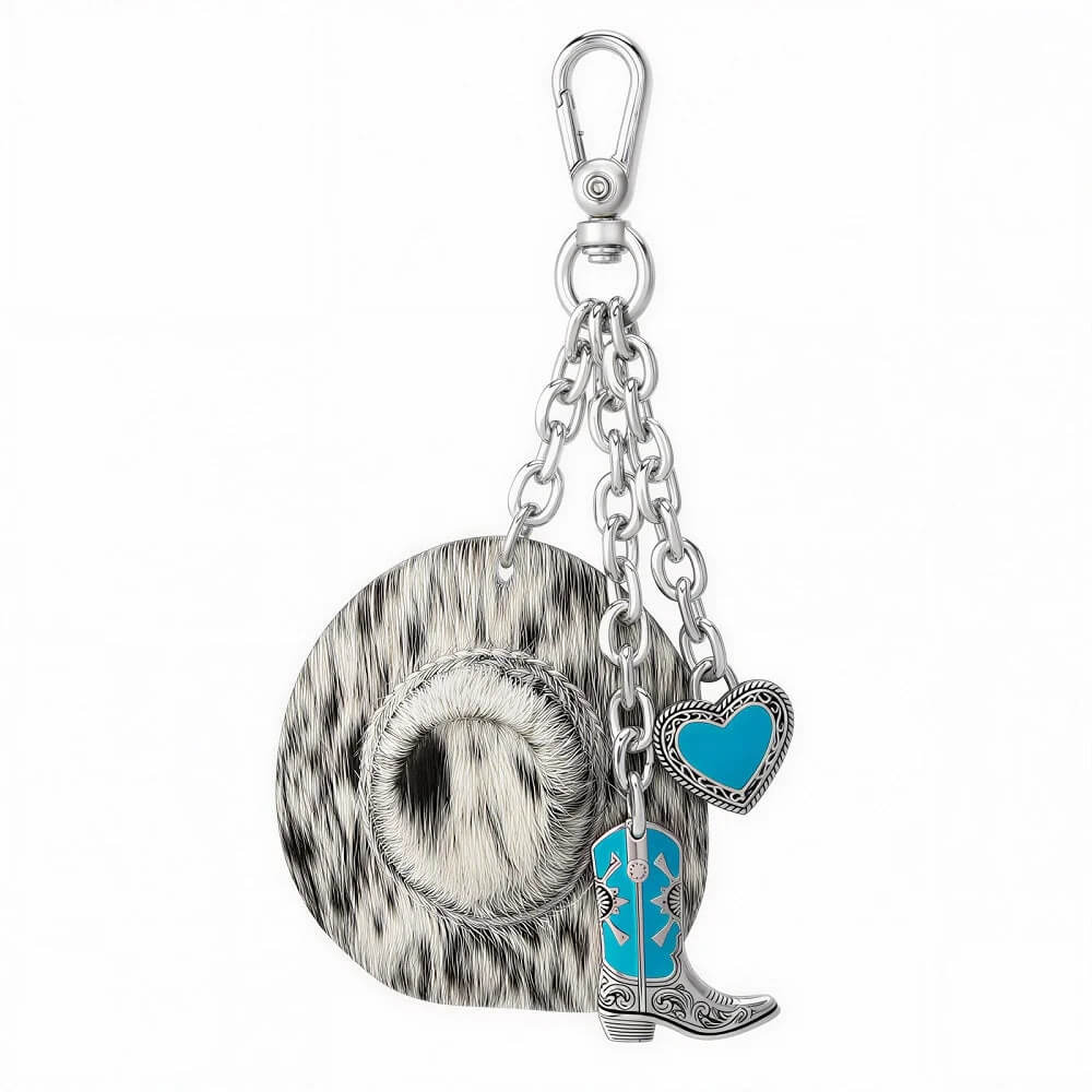 Wrangler Western Cowboy Hat Bag Charm - WGC-1011HAT