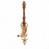 Wrangler Western Cowhide Cowboy Boot Bag Charm Brown - WGC-1016BR