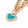 Wrangler Western Multi-Charm Bag Chain Light Gold - WGC-1019LTG