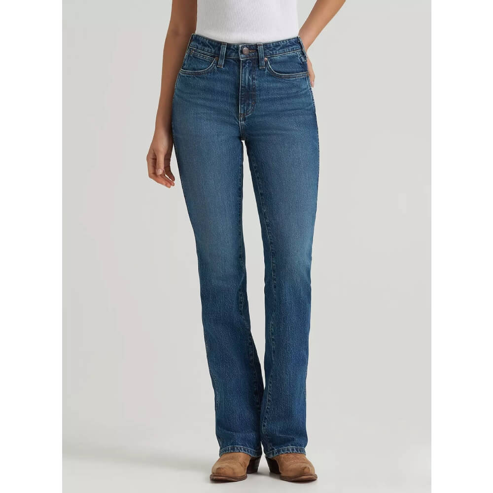Wrangler Womens Retro Bailey Bootcut Jeans Kathryn - 112374990