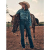 Wrangler Womens High Rise Rodeo Bootcut Wrangler Riding Jeans Lillian - 112367607