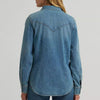 Wrangler Women Vintage-Fit Denim Western Shirt - 112373723