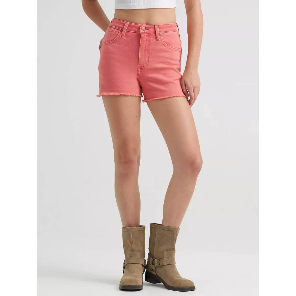 Wrangler Womens 3.5" Colorwash Cowboy Shorts - 112373356