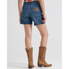 Wrangler Womens 3.5" Mid-Length Cowboy Shorts