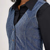 Wrangler Womens Airy Denim Vest