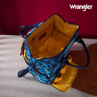 Wrangler Womens Allover Dual Sided Backpack