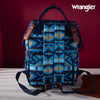 Wrangler Womens Allover Dual Sided Backpack Navy - WG2204-9110-NY