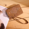 Wrangler Womens Aztec Card Case Wallet Brown - WG333-W0055BR
