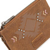 Wrangler Womens Aztec Card Case Wallet Brown - WG333-W0055BR