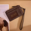 Wrangler Womens Aztec Card Case Wallet Coffee - WG333-W0055CF
