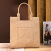 Wrangler Womens Aztec Embroidered Tote Bag/Crossbody Tan - WG218-8900TN
