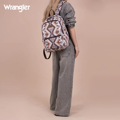 Wrangler Womens Aztec Print Backpack