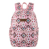 Wrangler Womens Aztec Print Backpack Pink