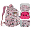 Wrangler Womens Aztec Print Backpack Pink