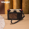 Wrangler Womens Aztec Print Card Wallet Black - WG226-W069BK
