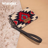 Wrangler Womens Aztec Print Card Wallet Black - WG226-W069BK
