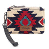 Wrangler Womens Aztec Print Card Wallet Black - WG226-W069BK